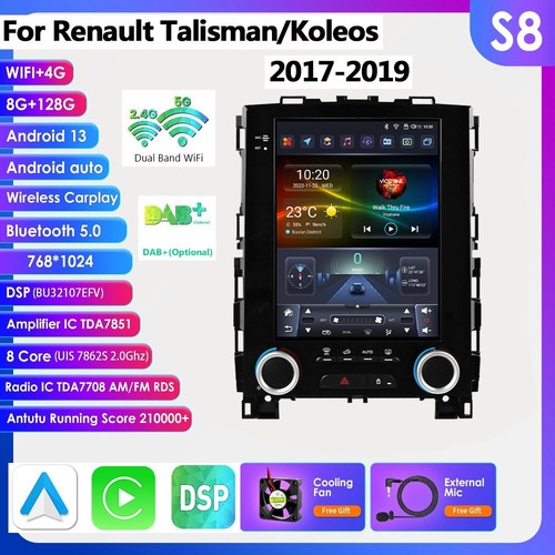 Radio touchscreen 8 - touchscreen, 9,7"8+128gb